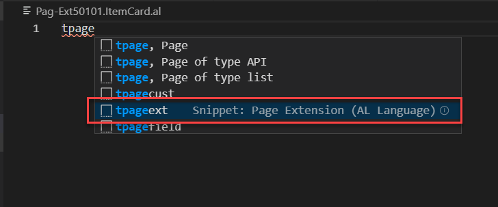 start first extension in ms dynamics 365 bc 4 page extension